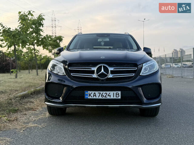 Синий Мерседес ГЛЕ-Класс, объемом двигателя 3.5 л и пробегом 85 тыс. км за 28500 $, фото 1 на Automoto.ua