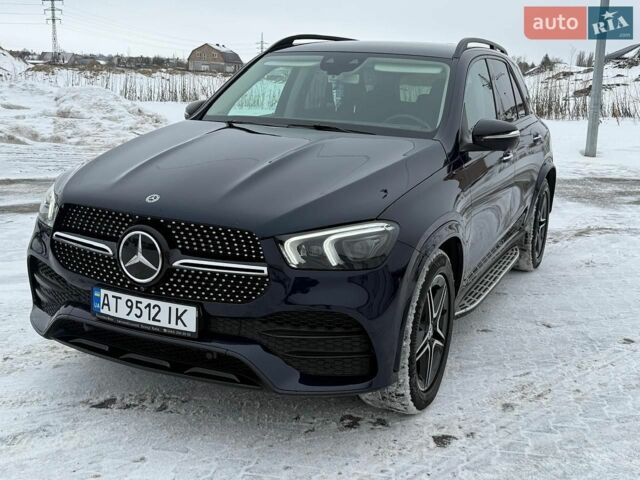 Синий Мерседес ГЛЕ-Класс, объемом двигателя 2.93 л и пробегом 137 тыс. км за 56500 $, фото 1 на Automoto.ua
