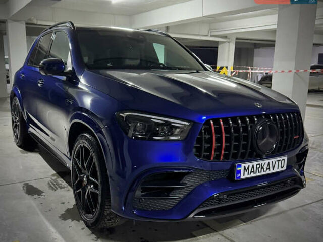 Синій Мерседес ГЛЕ-Клас, об'ємом двигуна 3.98 л та пробігом 82 тис. км за 103000 $, фото 1 на Automoto.ua