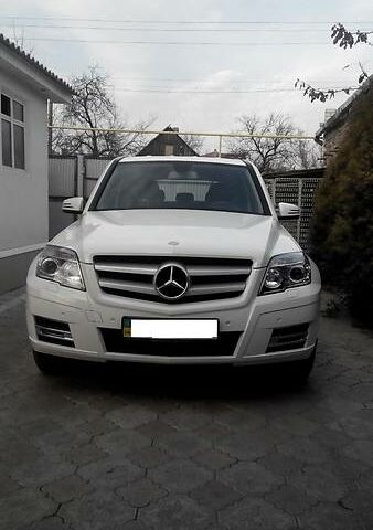 Белый Мерседес ГЛК-Класс, объемом двигателя 2.2 л и пробегом 138 тыс. км за 17500 $, фото 1 на Automoto.ua