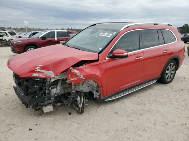 Красный Мерседес GLS 450, объемом двигателя 3 л и пробегом 55 тыс. км за 35500 $, фото 1 на Automoto.ua