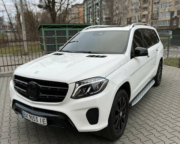 Белый Мерседес ГЛС-Класс, объемом двигателя 3 л и пробегом 134 тыс. км за 29700 $, фото 1 на Automoto.ua