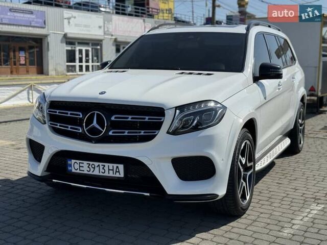 Белый Мерседес ГЛС-Класс, объемом двигателя 2.99 л и пробегом 218 тыс. км за 37900 $, фото 1 на Automoto.ua