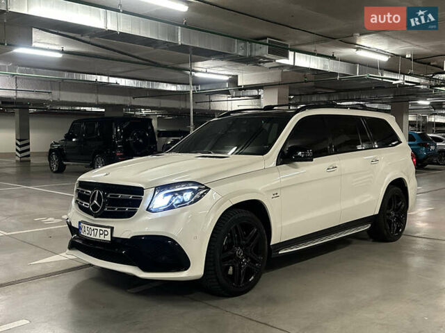 Мерседес ГЛС-Класс 2016 у Києві на Automoto.ua Білий Мерседес ГЛС-Класс, об'ємом двигуна 5.46 л та пробігом 165 тис. км за 43000 $, фото 1 на Automoto.ua