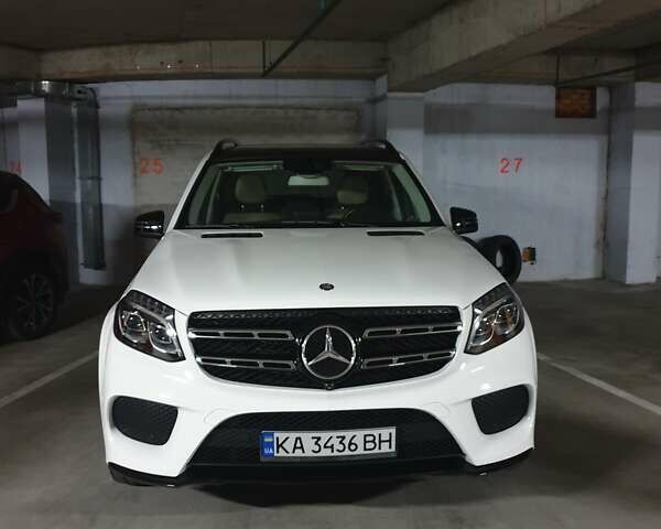 Білий Мерседес ГЛС-Класс, об'ємом двигуна 3 л та пробігом 75 тис. км за 35500 $, фото 1 на Automoto.ua
