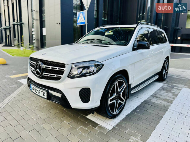 Белый Мерседес ГЛС-Класс, объемом двигателя 2.99 л и пробегом 233 тыс. км за 33500 $, фото 1 на Automoto.ua