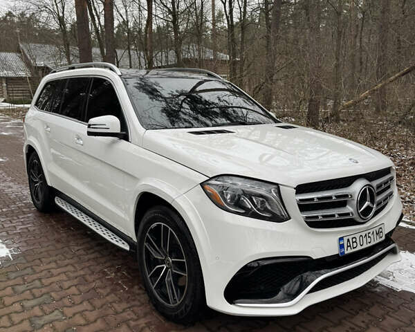 Белый Мерседес ГЛС-Класс, объемом двигателя 3 л и пробегом 134 тыс. км за 28700 $, фото 1 на Automoto.ua