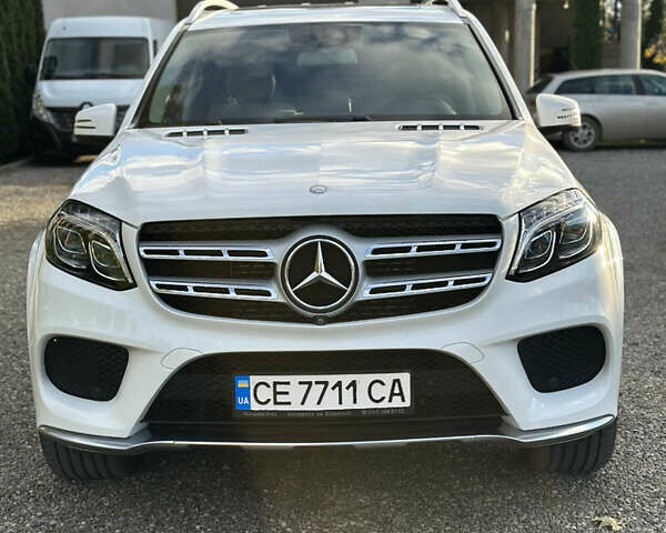 Белый Мерседес ГЛС-Класс, объемом двигателя 2.99 л и пробегом 190 тыс. км за 46800 $, фото 1 на Automoto.ua