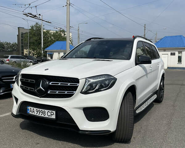 Белый Мерседес ГЛС-Класс, объемом двигателя 2.99 л и пробегом 137 тыс. км за 44100 $, фото 1 на Automoto.ua