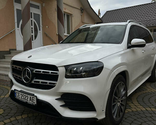Мерседес ГЛС-Класс 2019 в Черновцах на Automoto.ua Белый Мерседес ГЛС-Класс, объемом двигателя 3 л и пробегом 95 тыс. км за 72400 $, фото 1 на Automoto.ua