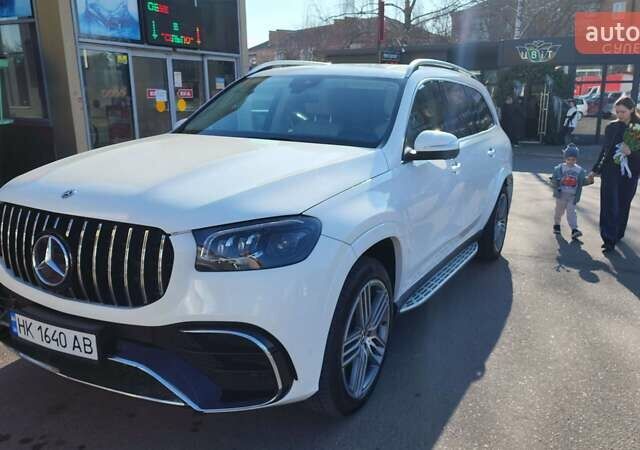 Белый Мерседес ГЛС-Класс, объемом двигателя 3 л и пробегом 109 тыс. км за 57000 $, фото 1 на Automoto.ua