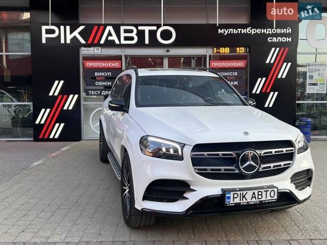 Белый Мерседес ГЛС-Класс, объемом двигателя 2.93 л и пробегом 30 тыс. км за 99400 $, фото 1 на Automoto.ua
