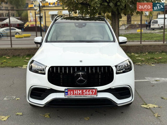 Белый Мерседес ГЛС-Класс, объемом двигателя 3 л и пробегом 137 тыс. км за 68000 $, фото 1 на Automoto.ua