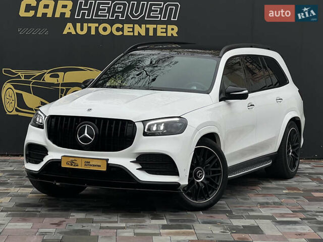 Белый Мерседес ГЛС-Класс, объемом двигателя 2.93 л и пробегом 23 тыс. км за 113000 $, фото 1 на Automoto.ua