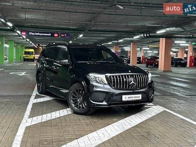 Черный Мерседес ГЛС-Класс, объемом двигателя 4.66 л и пробегом 265 тыс. км за 41990 $, фото 1 на Automoto.ua
