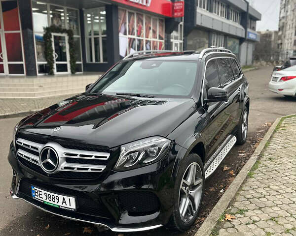 Черный Мерседес ГЛС-Класс, объемом двигателя 3 л и пробегом 125 тыс. км за 45700 $, фото 1 на Automoto.ua