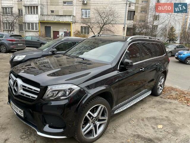 Черный Мерседес ГЛС-Класс, объемом двигателя 2.99 л и пробегом 132 тыс. км за 47500 $, фото 1 на Automoto.ua