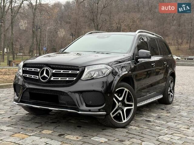 Черный Мерседес ГЛС-Класс, объемом двигателя 2.99 л и пробегом 111 тыс. км за 42999 $, фото 1 на Automoto.ua