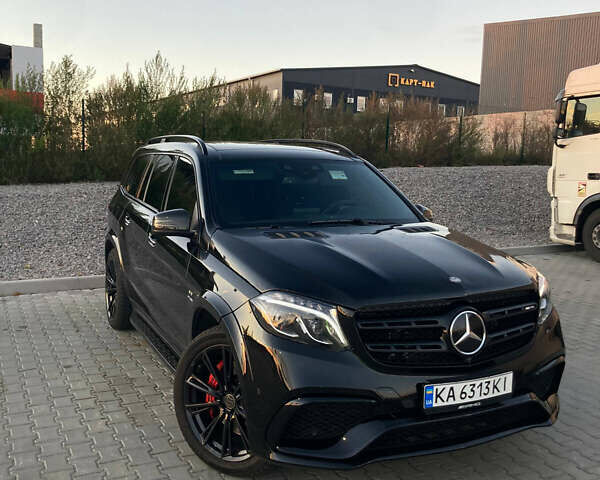 Черный Мерседес ГЛС-Класс, объемом двигателя 5.46 л и пробегом 108 тыс. км за 39999 $, фото 1 на Automoto.ua