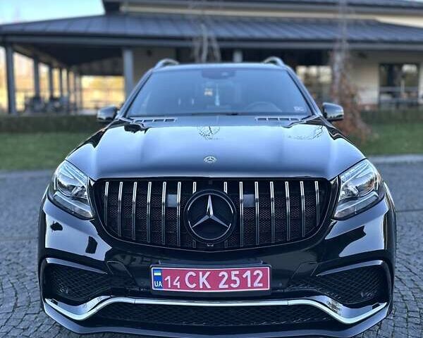 Черный Мерседес ГЛС-Класс, объемом двигателя 3 л и пробегом 123 тыс. км за 30999 $, фото 1 на Automoto.ua