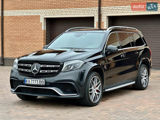 Черный Мерседес ГЛС-Класс, объемом двигателя 5.46 л и пробегом 116 тыс. км за 60000 $, фото 1 на Automoto.ua