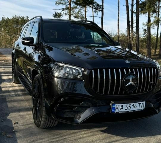 Чорний Мерседес ГЛС-Класс, об'ємом двигуна 3 л та пробігом 121 тис. км за 76000 $, фото 1 на Automoto.ua