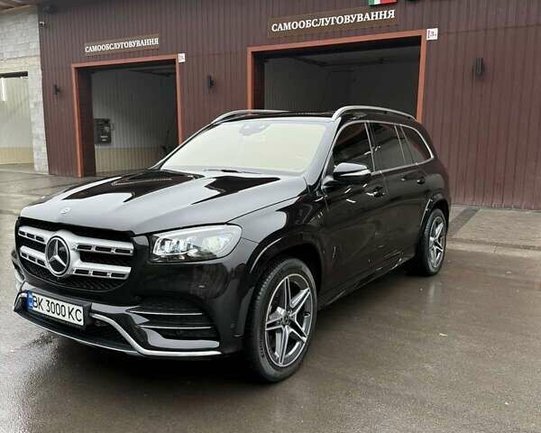 Черный Мерседес ГЛС-Класс, объемом двигателя 2.93 л и пробегом 105 тыс. км за 74999 $, фото 1 на Automoto.ua