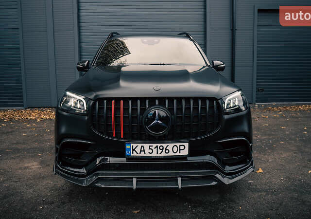 Черный Мерседес ГЛС-Класс, объемом двигателя 3.98 л и пробегом 41 тыс. км за 170000 $, фото 1 на Automoto.ua