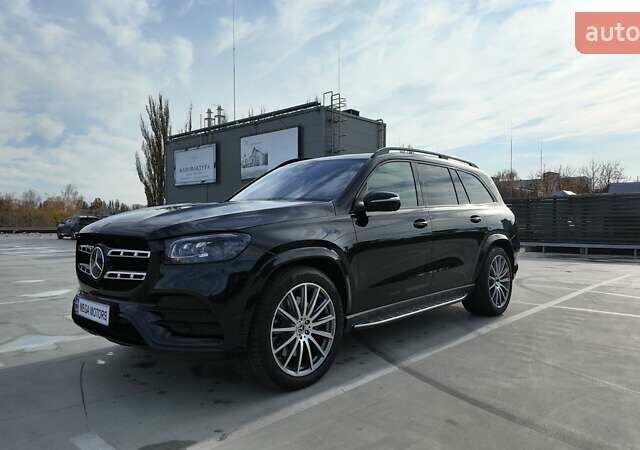 Черный Мерседес ГЛС-Класс, объемом двигателя 2.93 л и пробегом 75 тыс. км за 88990 $, фото 1 на Automoto.ua