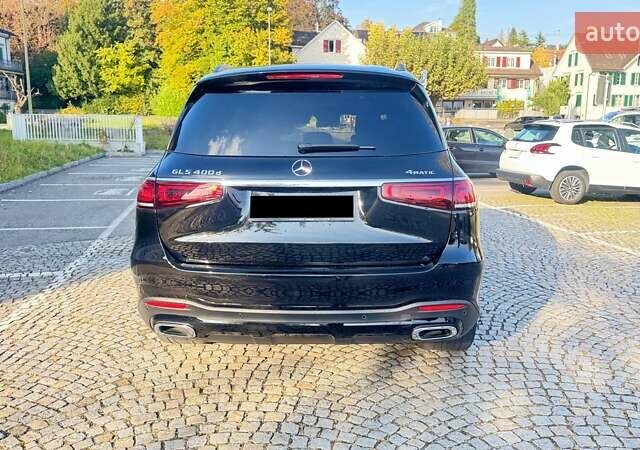 Черный Мерседес ГЛС-Класс, объемом двигателя 2.93 л и пробегом 55 тыс. км за 87500 $, фото 1 на Automoto.ua