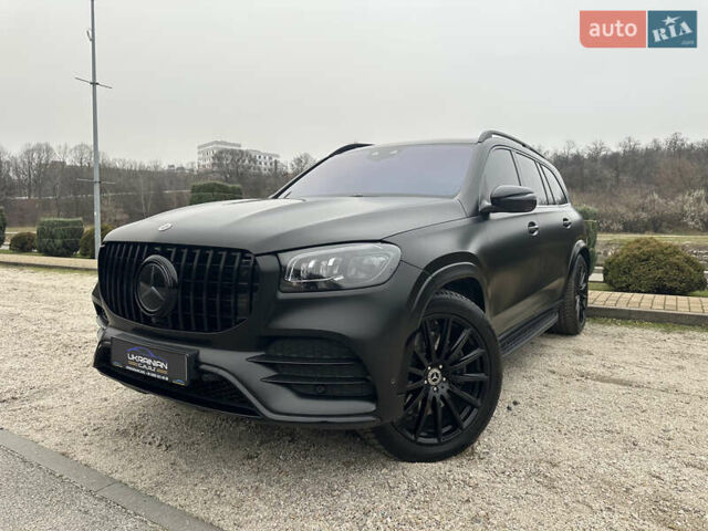 Черный Мерседес ГЛС-Класс, объемом двигателя 3.98 л и пробегом 73 тыс. км за 99000 $, фото 1 на Automoto.ua