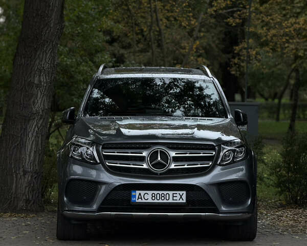 Сірий Мерседес ГЛС-Класс, об'ємом двигуна 2.99 л та пробігом 222 тис. км за 39000 $, фото 1 на Automoto.ua