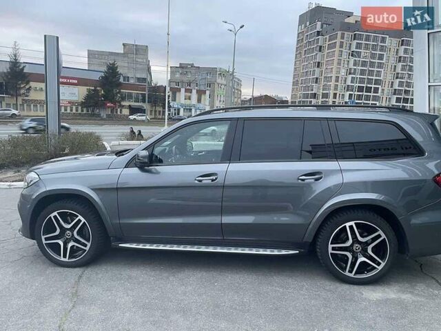 Серый Мерседес ГЛС-Класс, объемом двигателя 3 л и пробегом 39 тыс. км за 49000 $, фото 1 на Automoto.ua