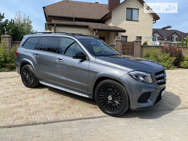 Серый Мерседес ГЛС-Класс, объемом двигателя 2.99 л и пробегом 183 тыс. км за 48500 $, фото 1 на Automoto.ua