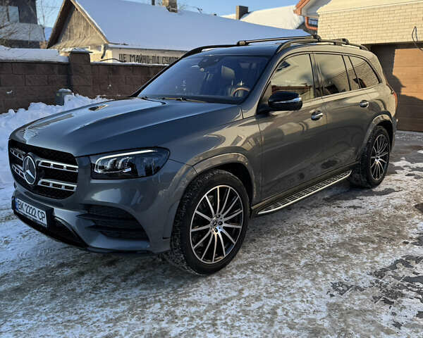 Серый Мерседес ГЛС-Класс, объемом двигателя 2.93 л и пробегом 116 тыс. км за 76000 $, фото 1 на Automoto.ua