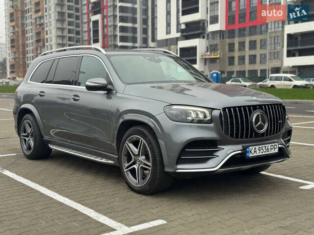 Серый Мерседес ГЛС-Класс, объемом двигателя 2.93 л и пробегом 105 тыс. км за 72000 $, фото 1 на Automoto.ua