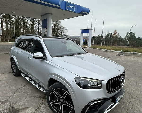 Серый Мерседес ГЛС-Класс, объемом двигателя 3 л и пробегом 88 тыс. км за 58000 $, фото 1 на Automoto.ua