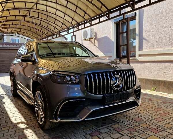 Сірий Мерседес ГЛС-Класс, об'ємом двигуна 3 л та пробігом 65 тис. км за 83999 $, фото 1 на Automoto.ua