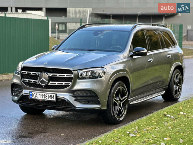 Сірий Мерседес ГЛС-Класс, об'ємом двигуна 2.93 л та пробігом 129 тис. км за 89900 $, фото 1 на Automoto.ua