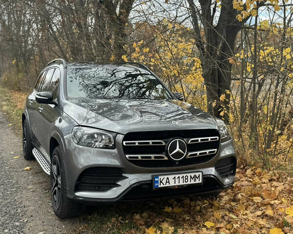 Серый Мерседес ГЛС-Класс, объемом двигателя 2.93 л и пробегом 131 тыс. км за 89999 $, фото 1 на Automoto.ua