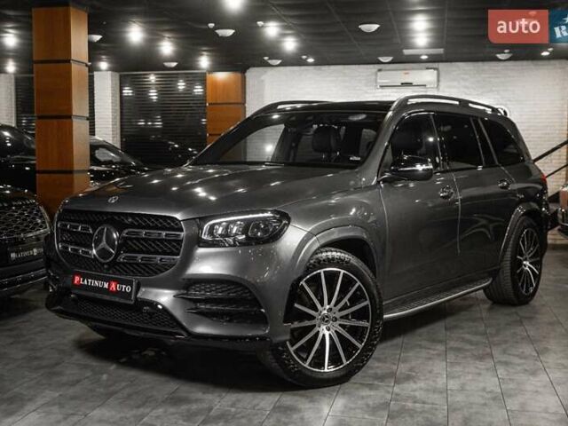 Серый Мерседес ГЛС-Класс, объемом двигателя 3 л и пробегом 39 тыс. км за 89900 $, фото 1 на Automoto.ua