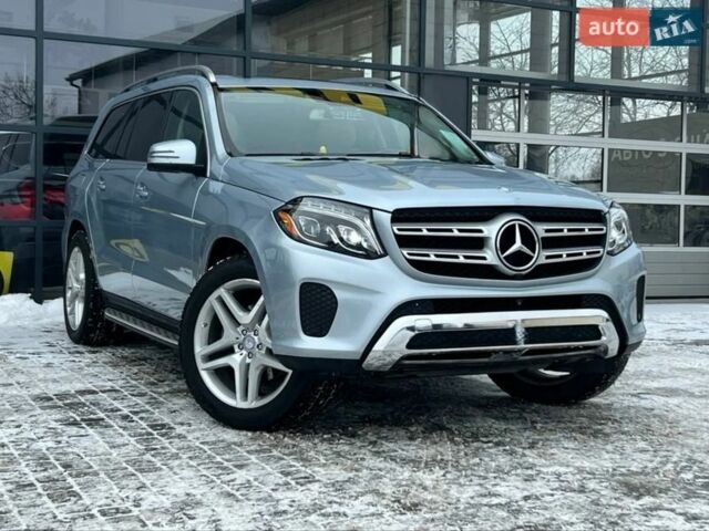 Синий Мерседес ГЛС-Класс, объемом двигателя 3 л и пробегом 119 тыс. км за 36500 $, фото 1 на Automoto.ua