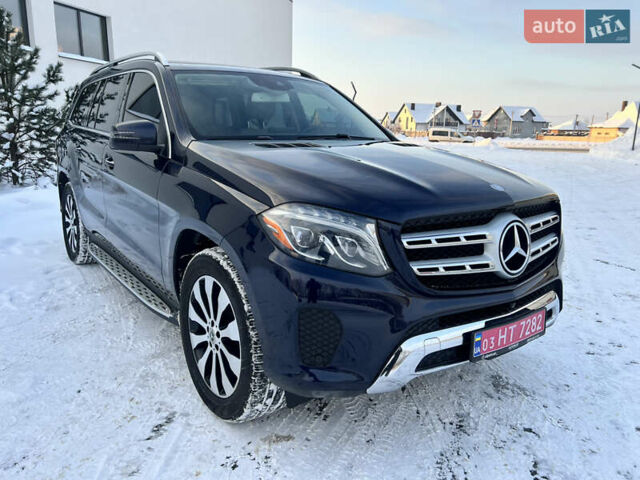 Синій Мерседес ГЛС-Класс, об'ємом двигуна 3 л та пробігом 138 тис. км за 27500 $, фото 1 на Automoto.ua