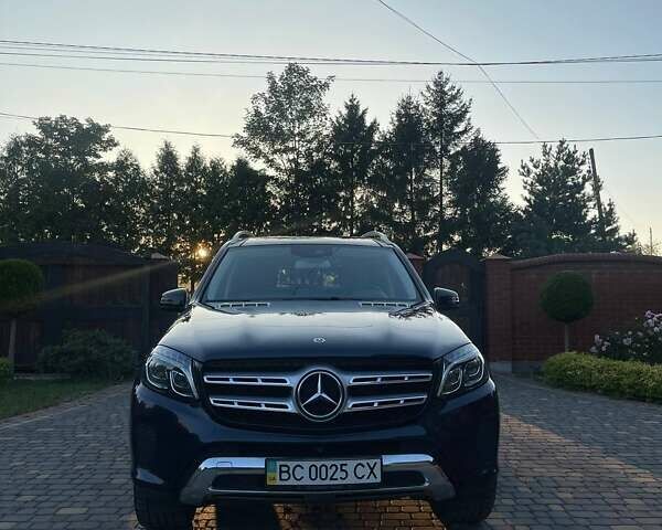 Синий Мерседес ГЛС-Класс, объемом двигателя 3 л и пробегом 140 тыс. км за 36000 $, фото 1 на Automoto.ua