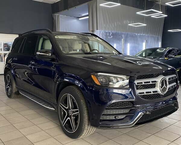 Синій Мерседес ГЛС-Класс, об'ємом двигуна 3 л та пробігом 60 тис. км за 83333 $, фото 1 на Automoto.ua