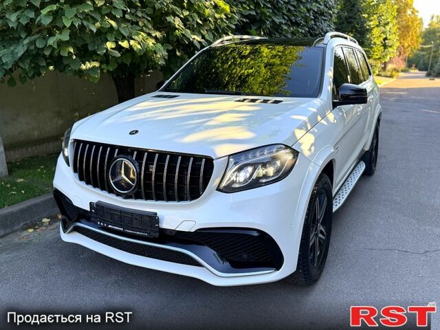Белый Мерседес ГЛС, объемом двигателя 4.7 л и пробегом 154 тыс. км за 28800 $, фото 1 на Automoto.ua