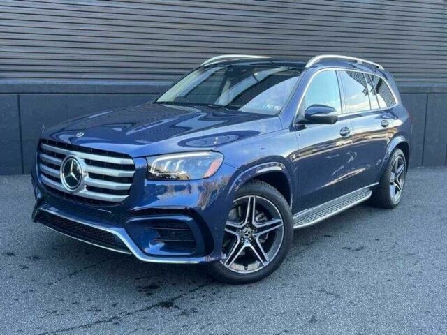 Синий Мерседес ГЛС, объемом двигателя 3 л и пробегом 4 тыс. км за 42200 $, фото 1 на Automoto.ua