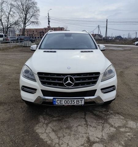 Белый Мерседес М-Класс, объемом двигателя 2.14 л и пробегом 223 тыс. км за 19000 $, фото 1 на Automoto.ua