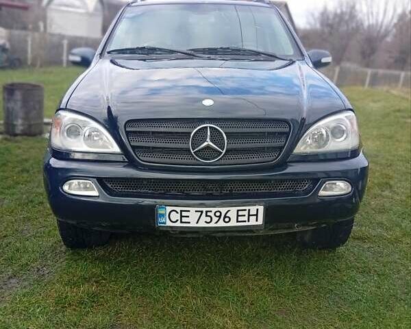 Черный Мерседес М-Класс, объемом двигателя 2.7 л и пробегом 270 тыс. км за 5100 $, фото 1 на Automoto.ua