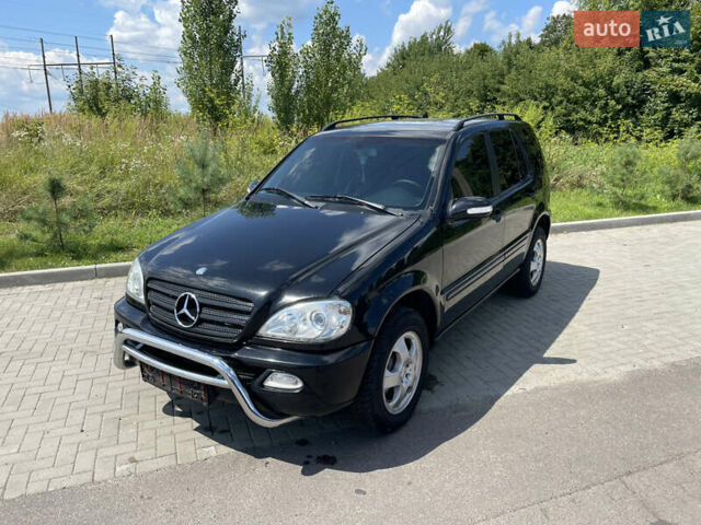 Черный Мерседес М-Класс, объемом двигателя 2.69 л и пробегом 425 тыс. км за 5300 $, фото 1 на Automoto.ua